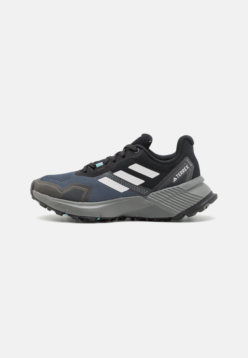 TERREX SOULSTRIDE TRAIL RUNNING SHOES - Trail running shoes - core black/crystal white/grey