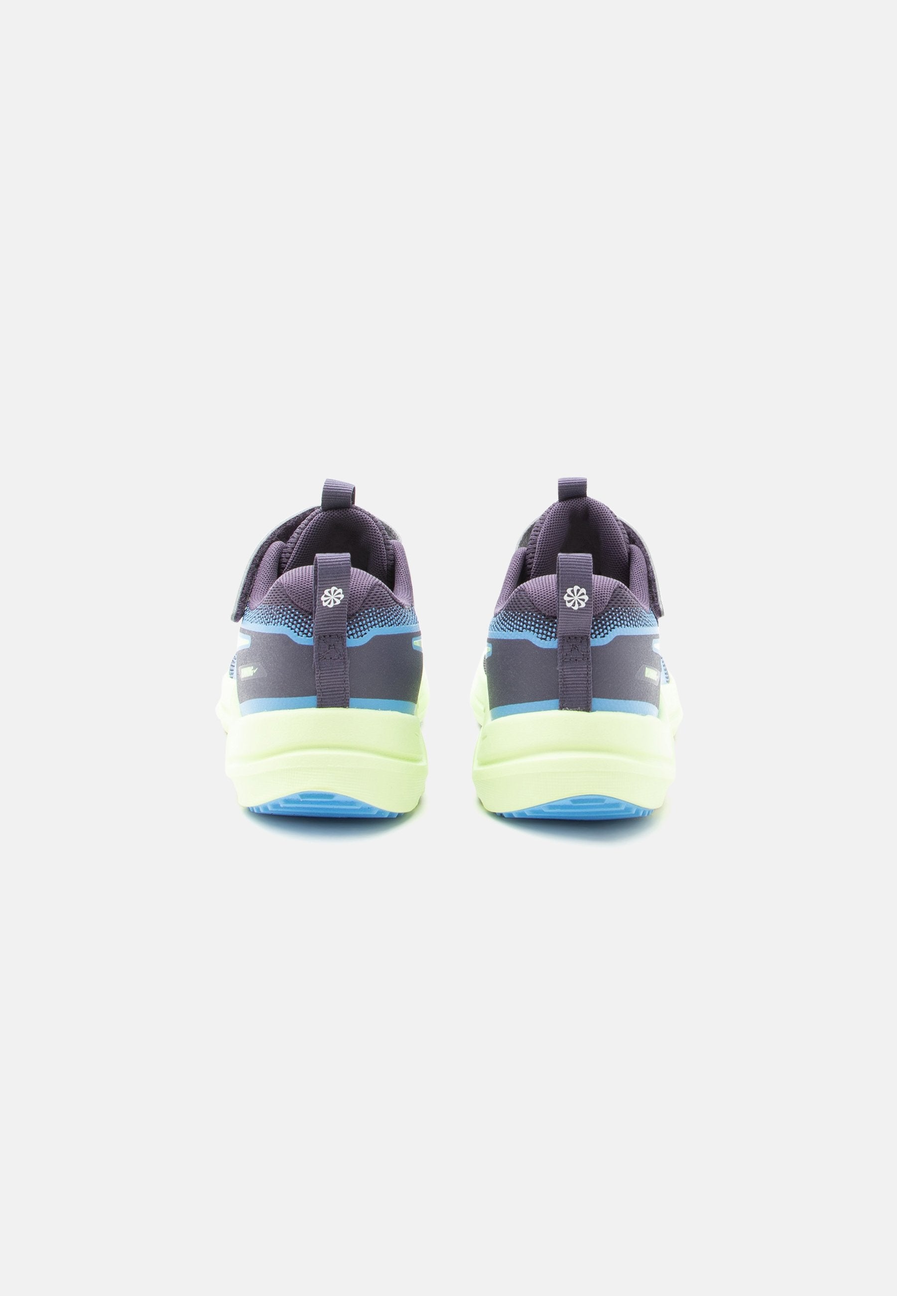 COSMIC RUNNER UNISEX - Road running shoes - dark raisin/light liquid lime/university blue/white