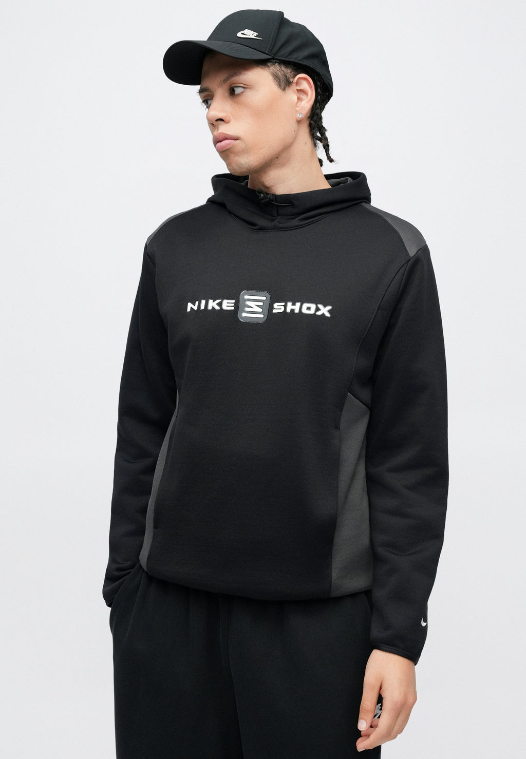 Hoodie - black/anthracite