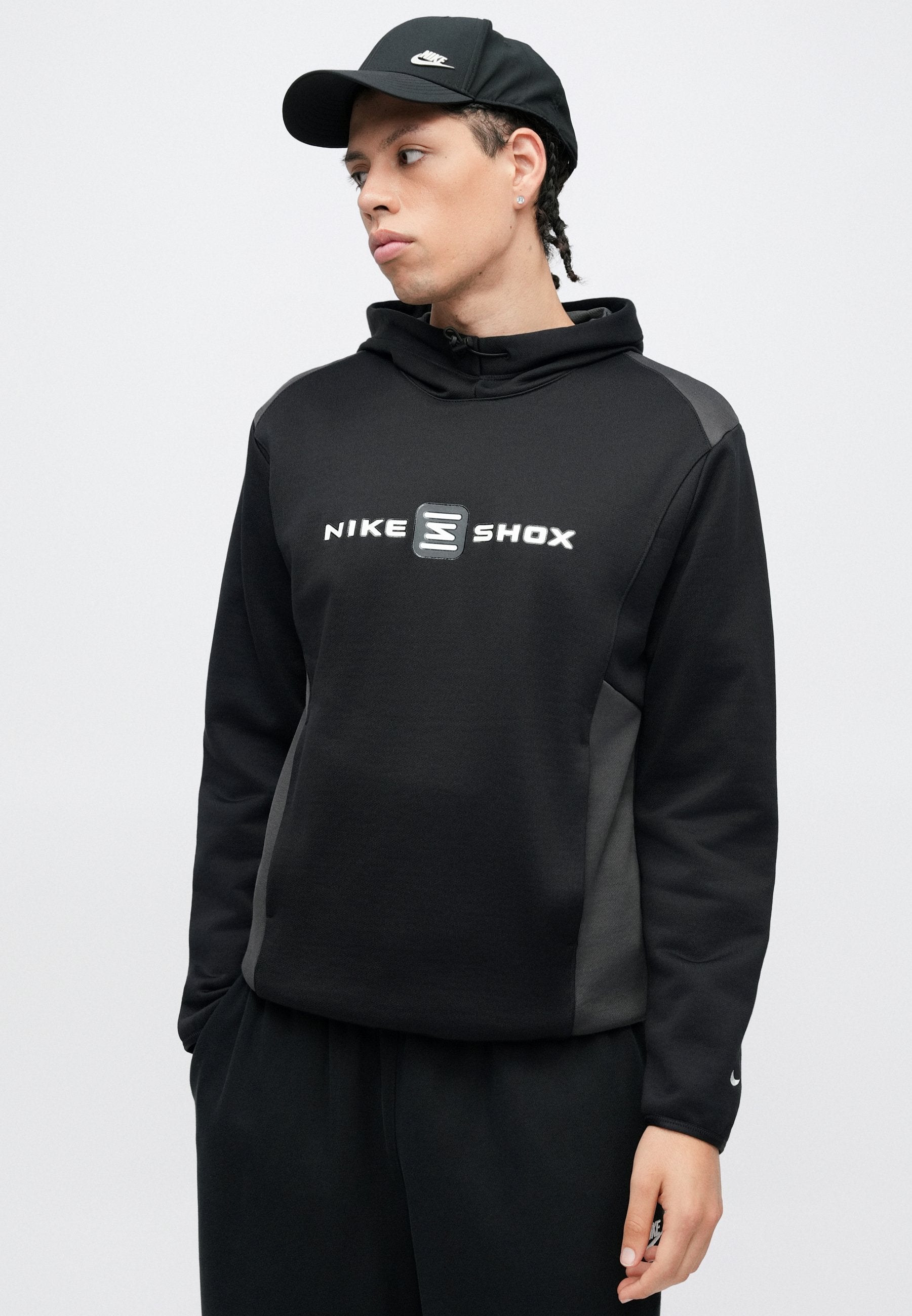 Hoodie - black/anthracite