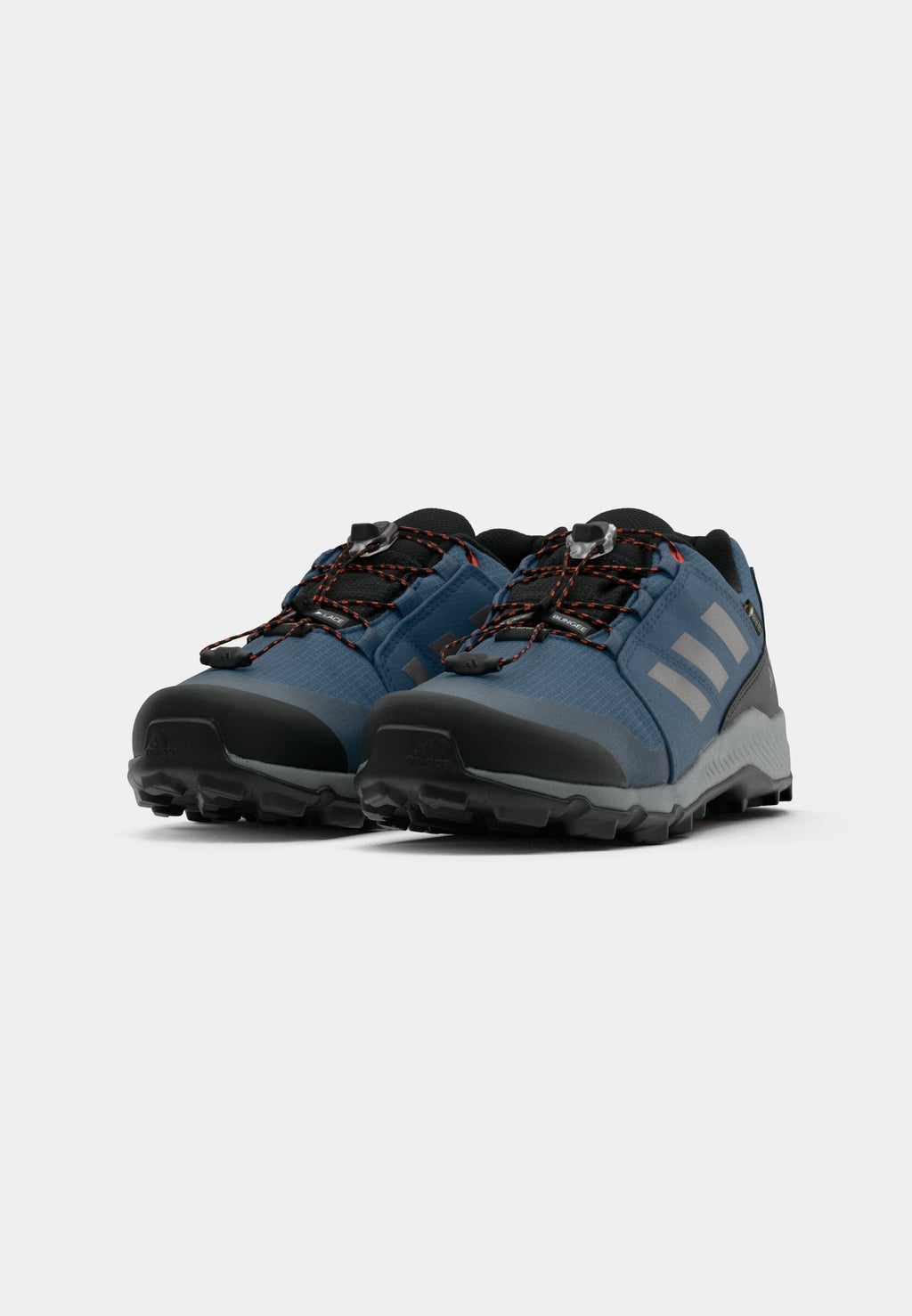 GTX UNISEX - Hiking shoes - steel/grey three/semi impact orange