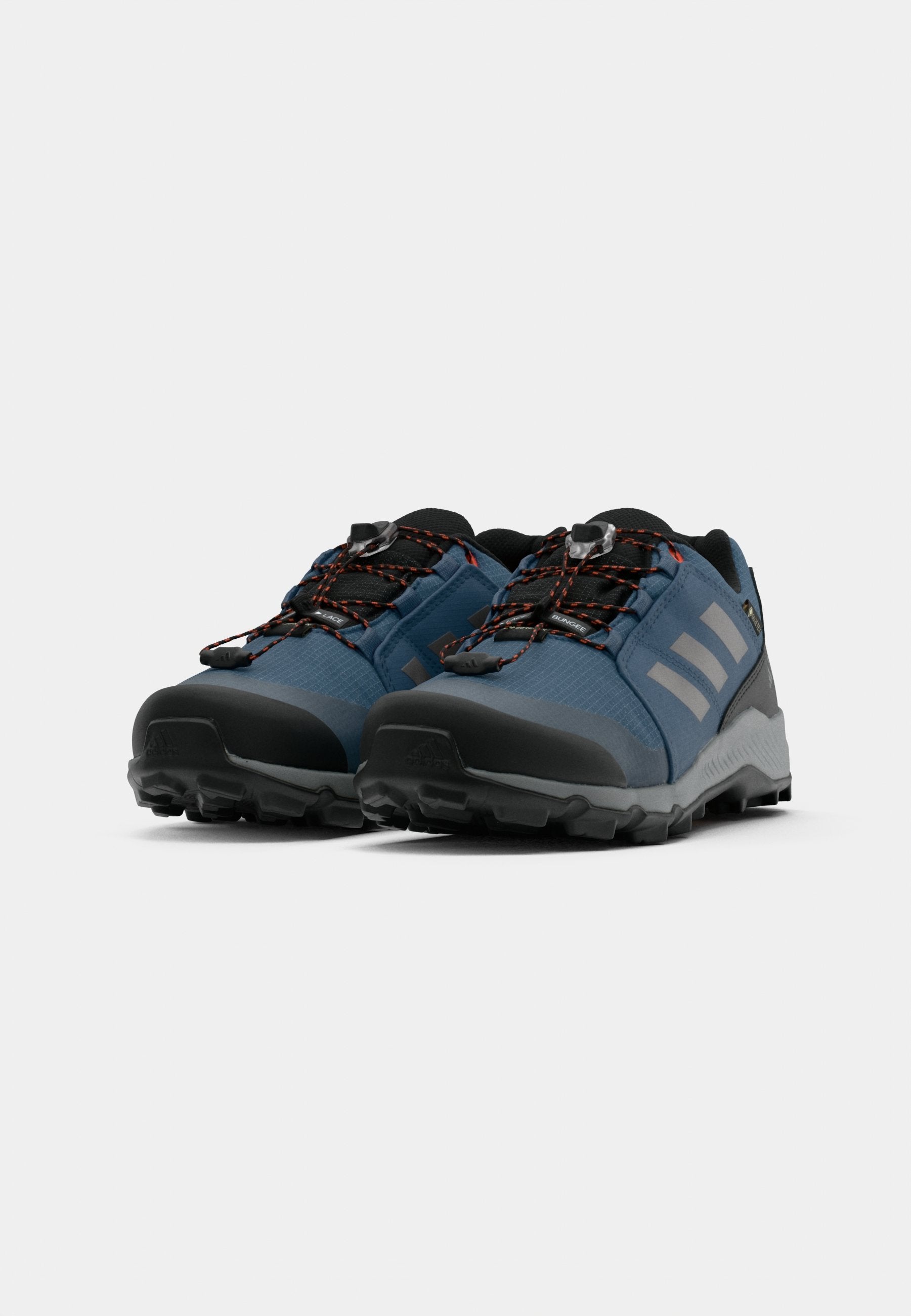 GTX UNISEX - Hiking shoes - steel/grey three/semi impact orange