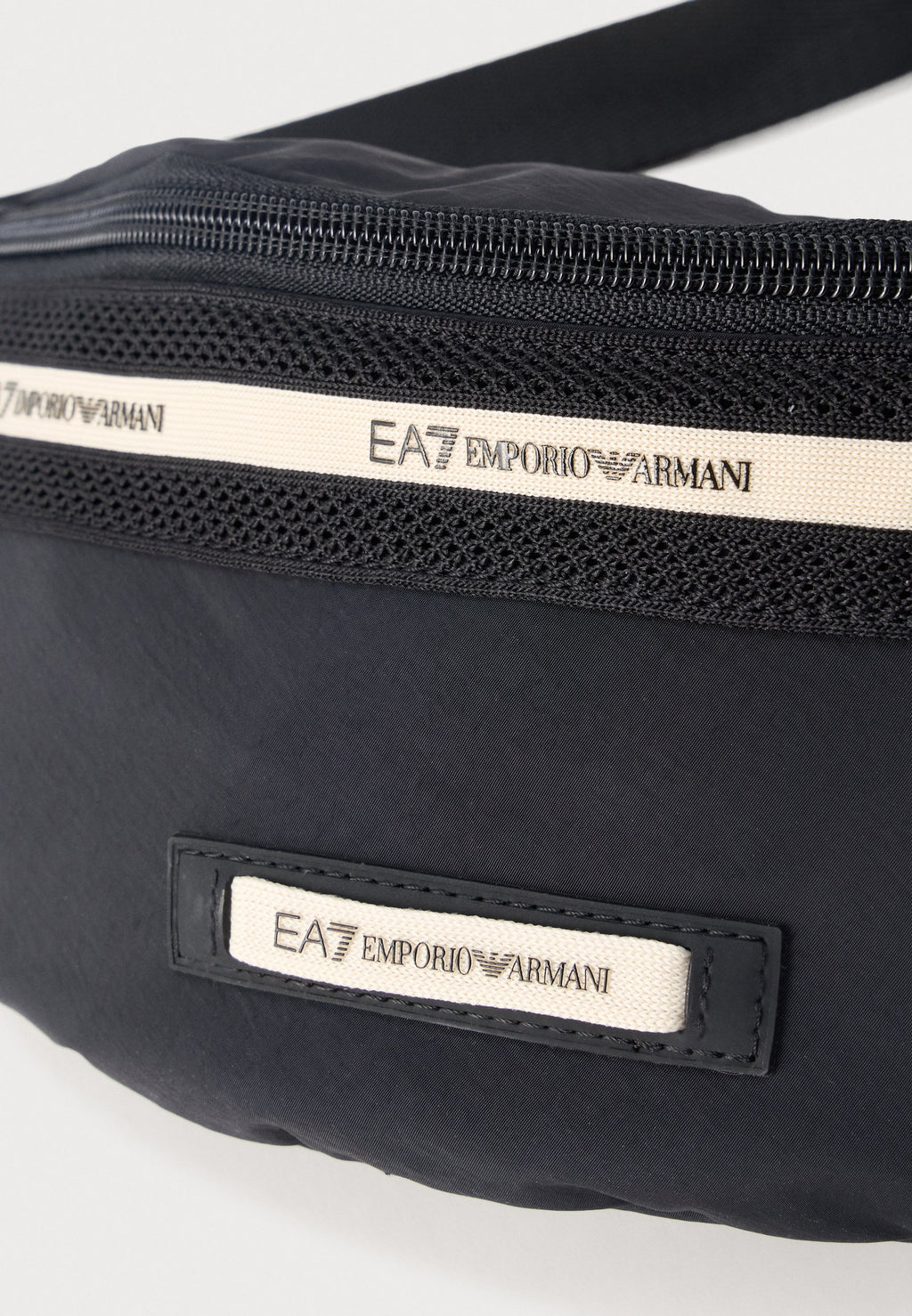 TRAIN LOGO SERIES WAISTBAG TAPE UNISEX - Bum bag - black