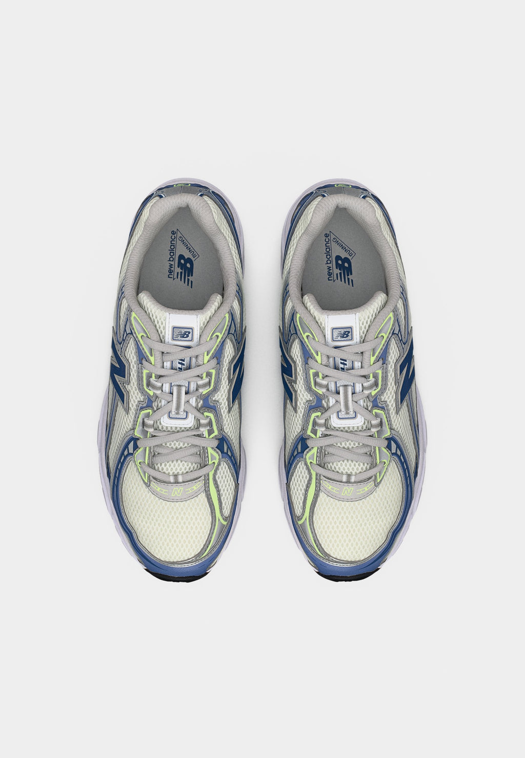 U740 UNISEX - Baskets - blanc/bleu magique