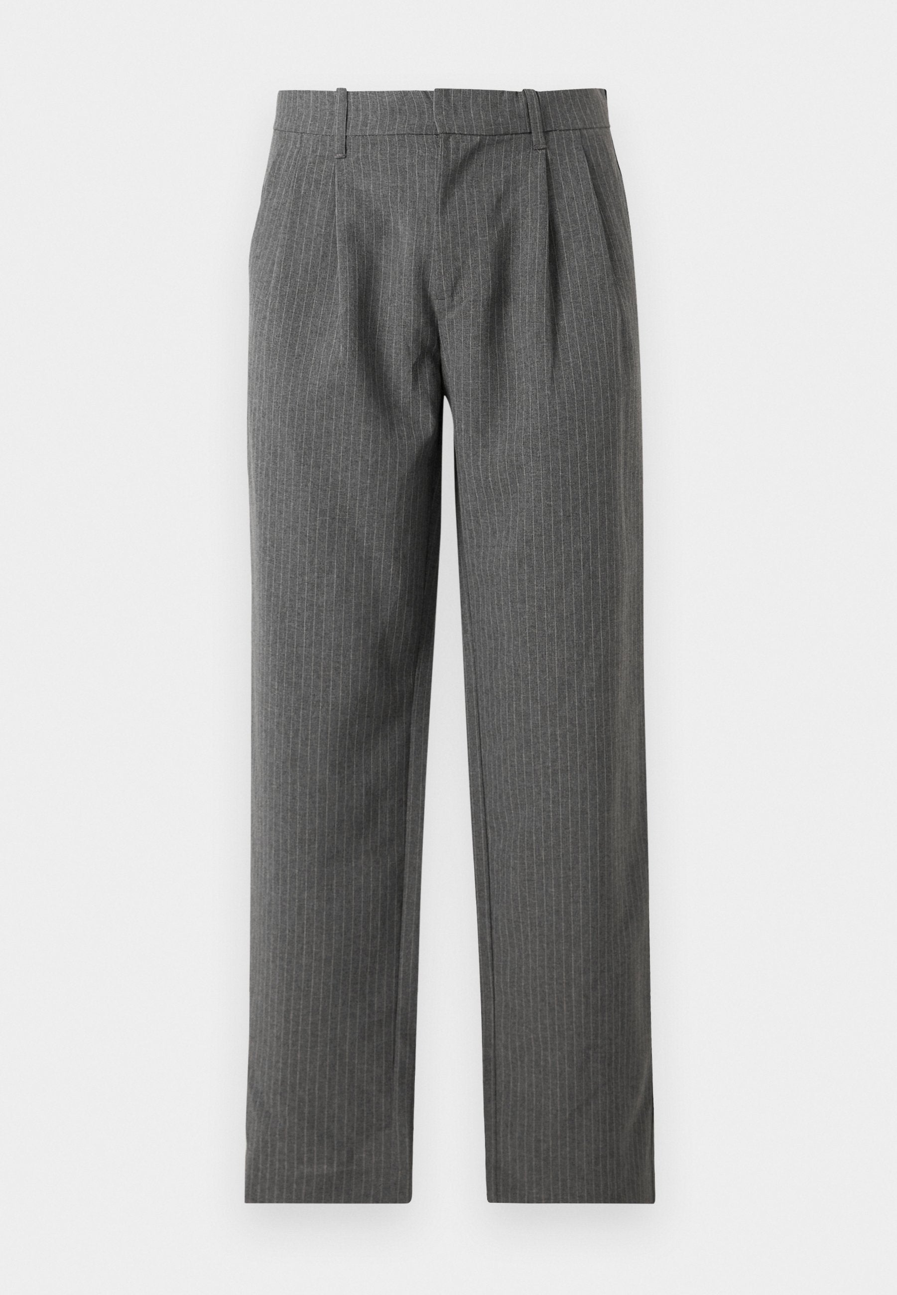 Classic Wide Leg Fit - Trousers - dark grey