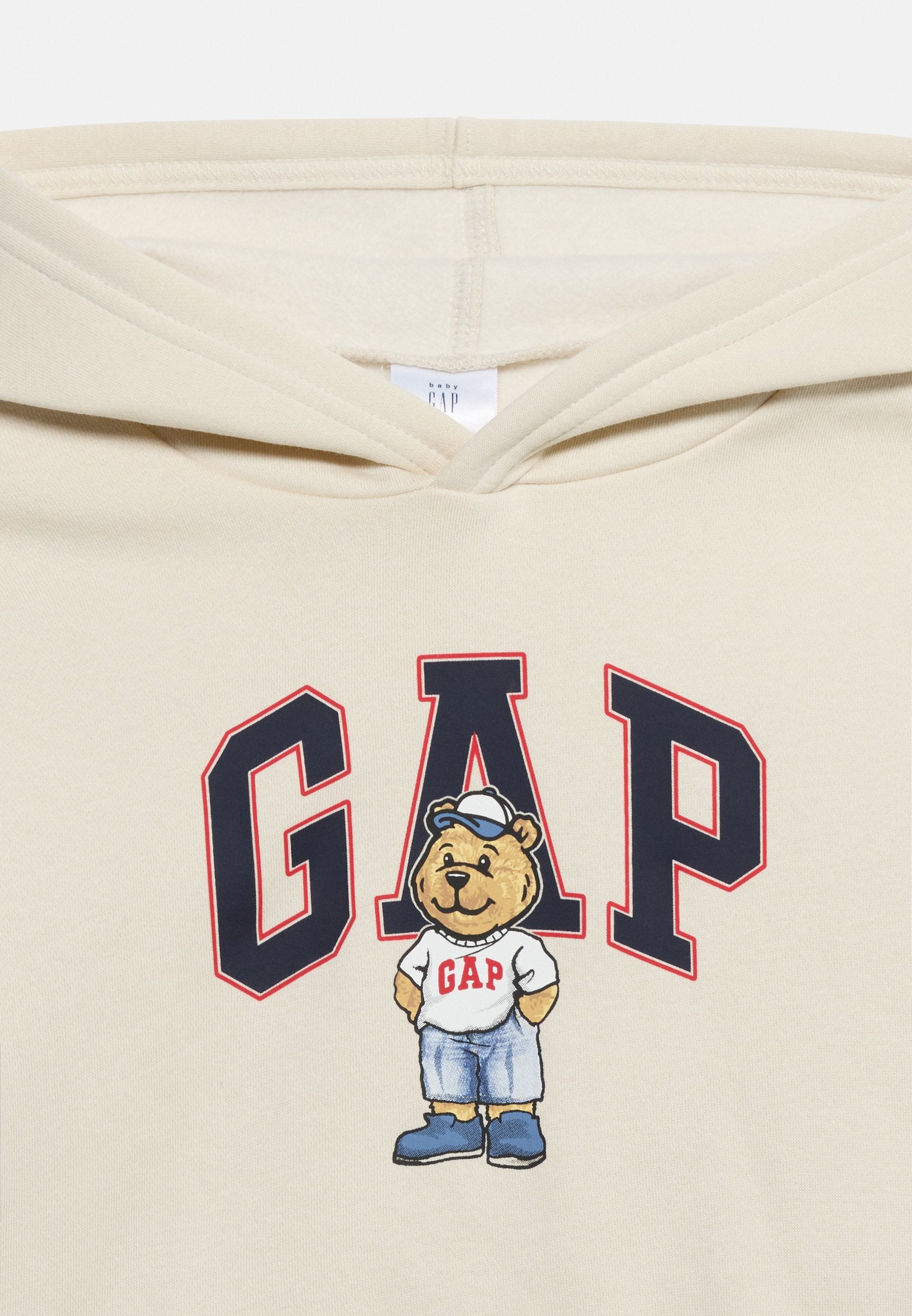 هودي LOGO UNISEX - بيج