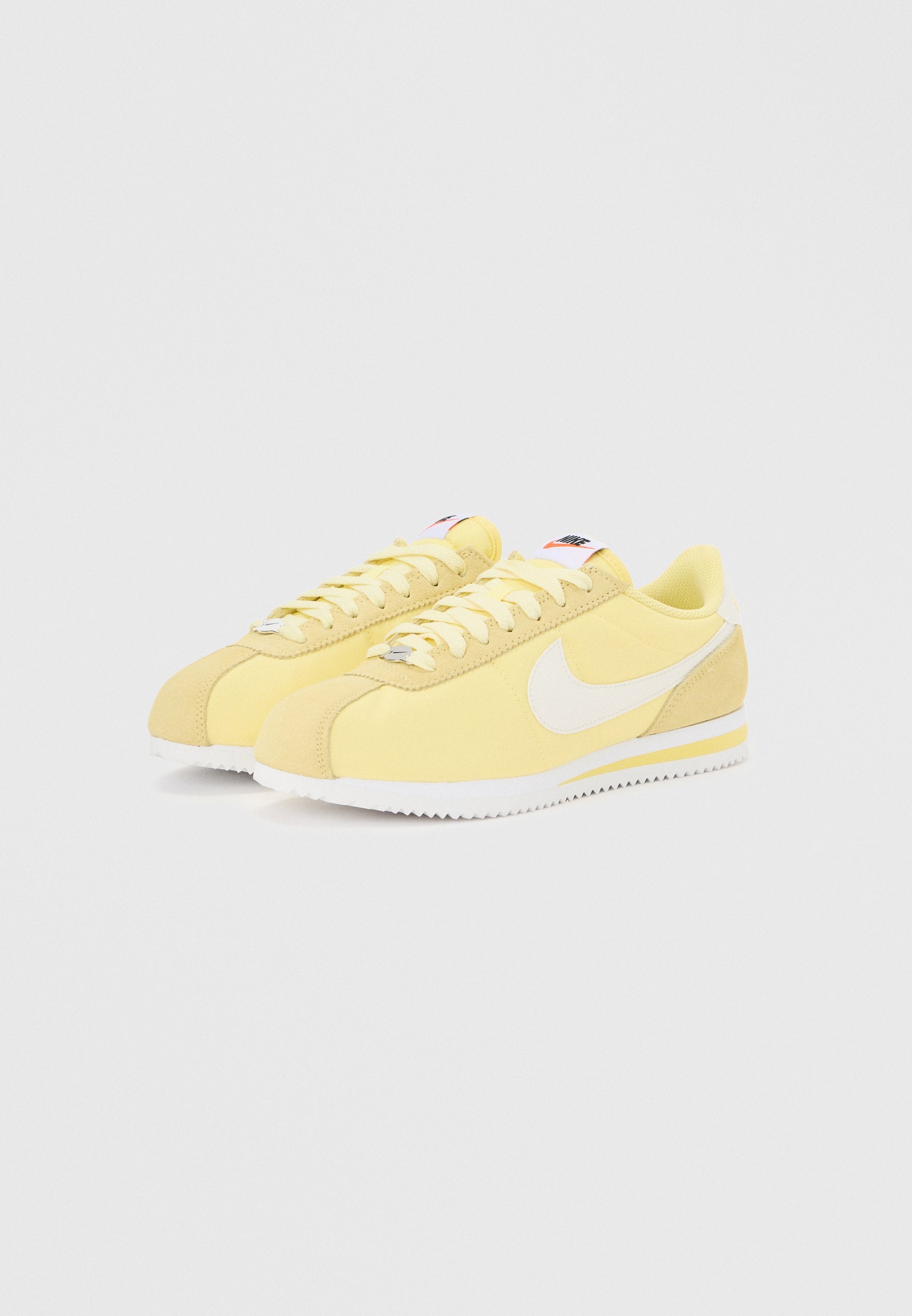 CORTEZ - Trainers - soft yellow/sail/white/safety orange/black