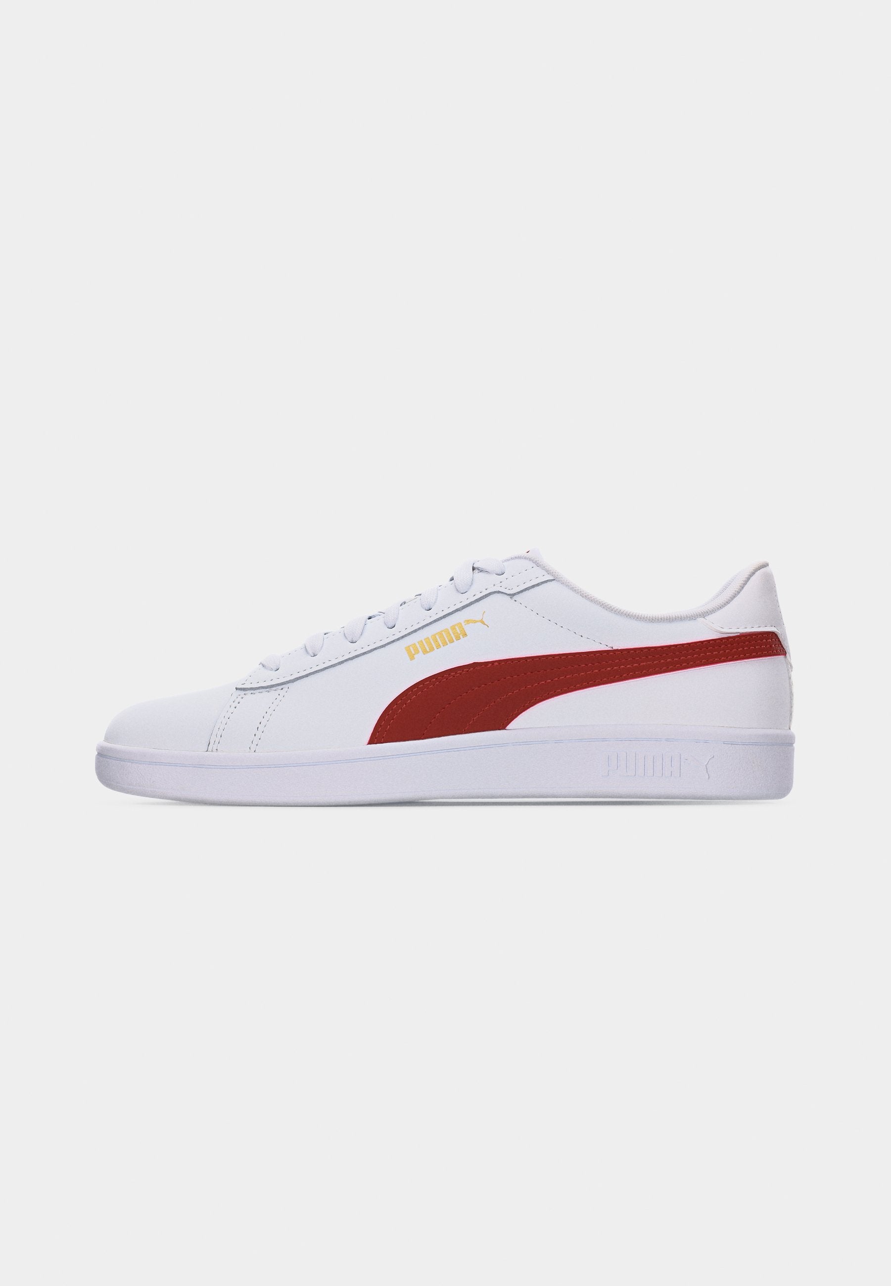 SMASH 3.0 UNISEX - Trainers - white/bordeaux red