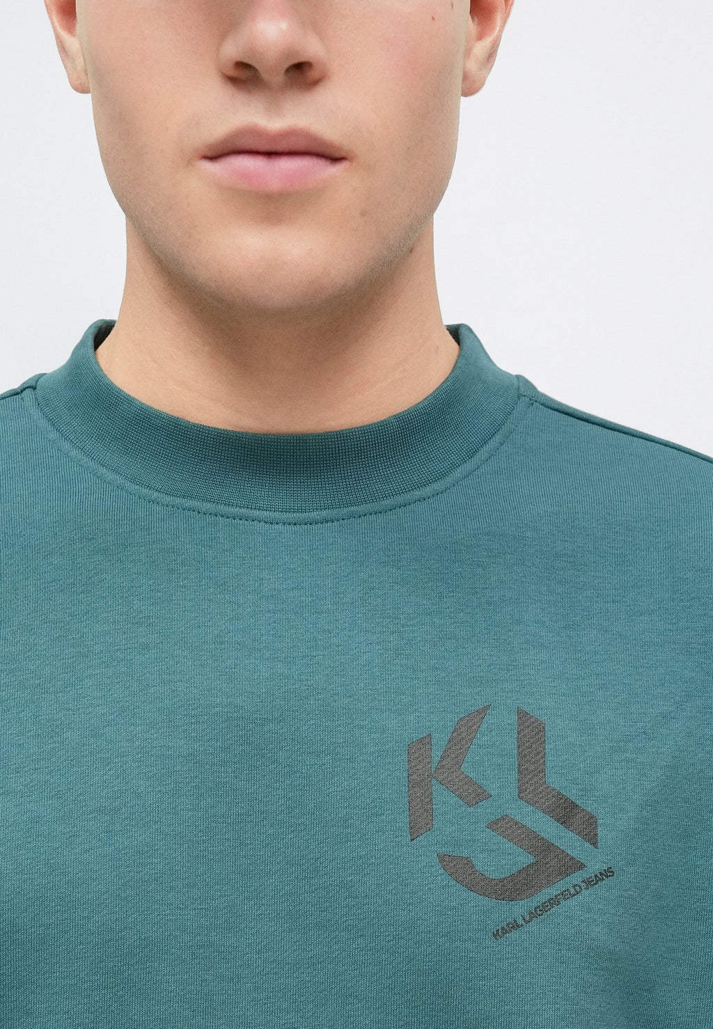 MONOGRAM PATCH - Sweatshirt - balsam