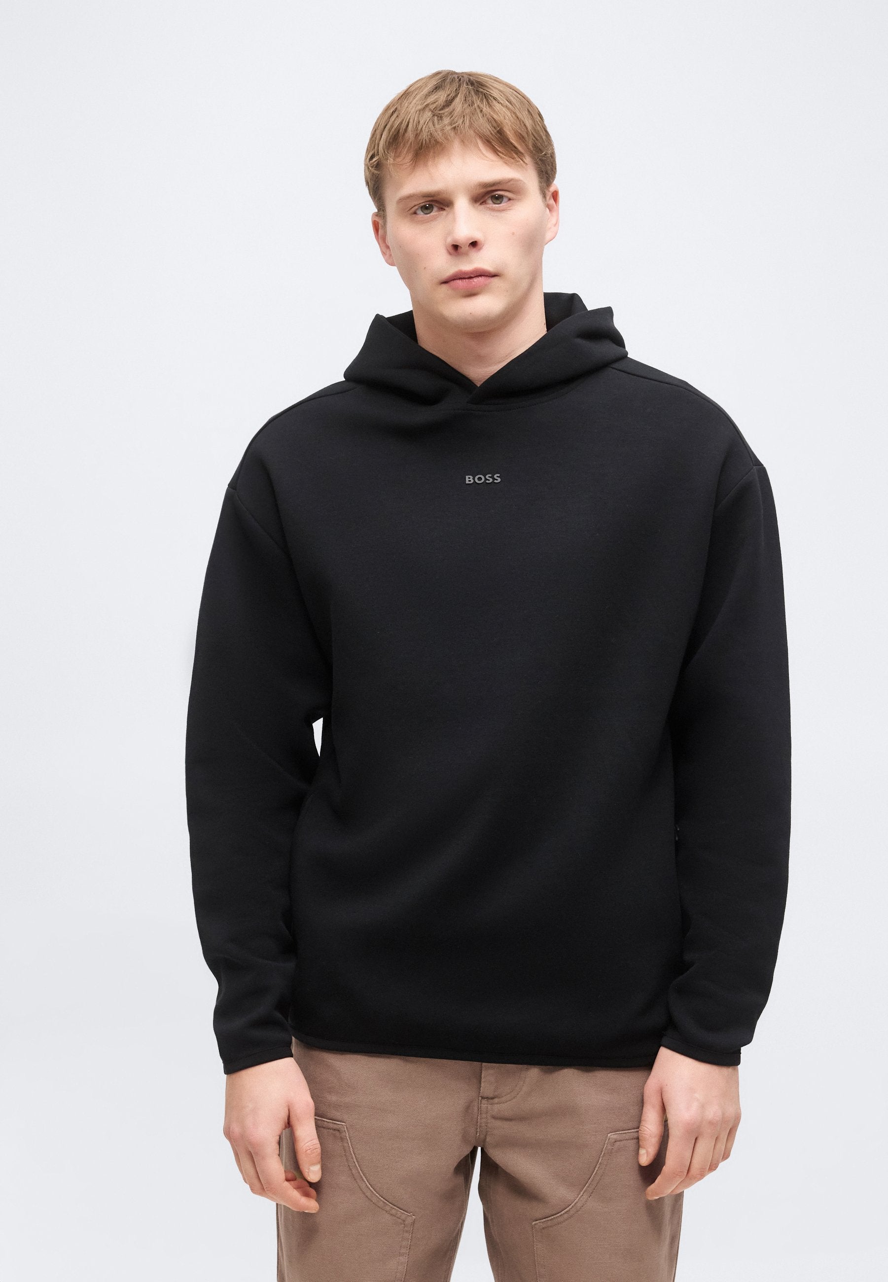SW_GLOBE HOOD - Hoodie - black
