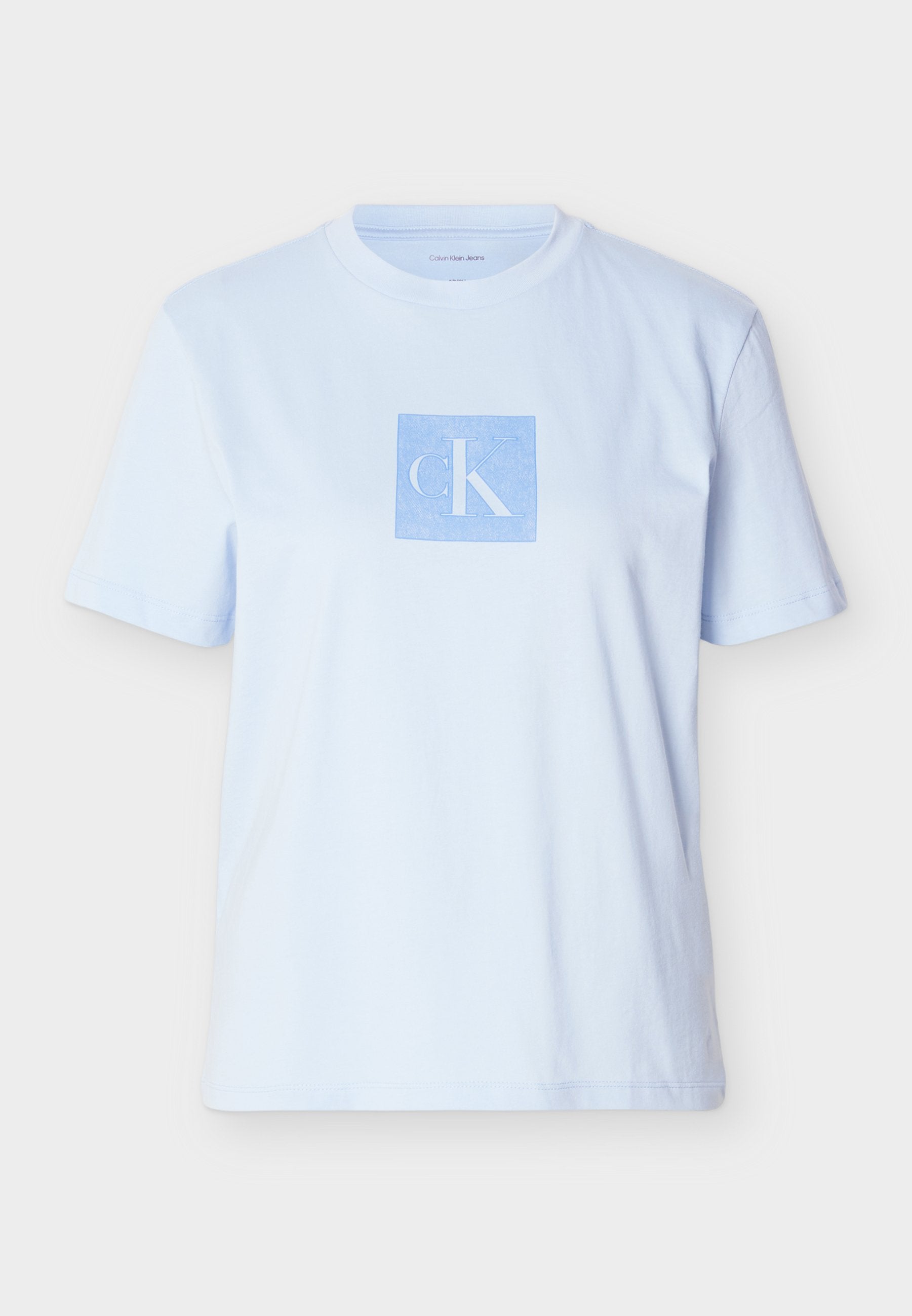 CLASSIC FIT MONOGRAM TEE - Print T-shirt - breezy blue