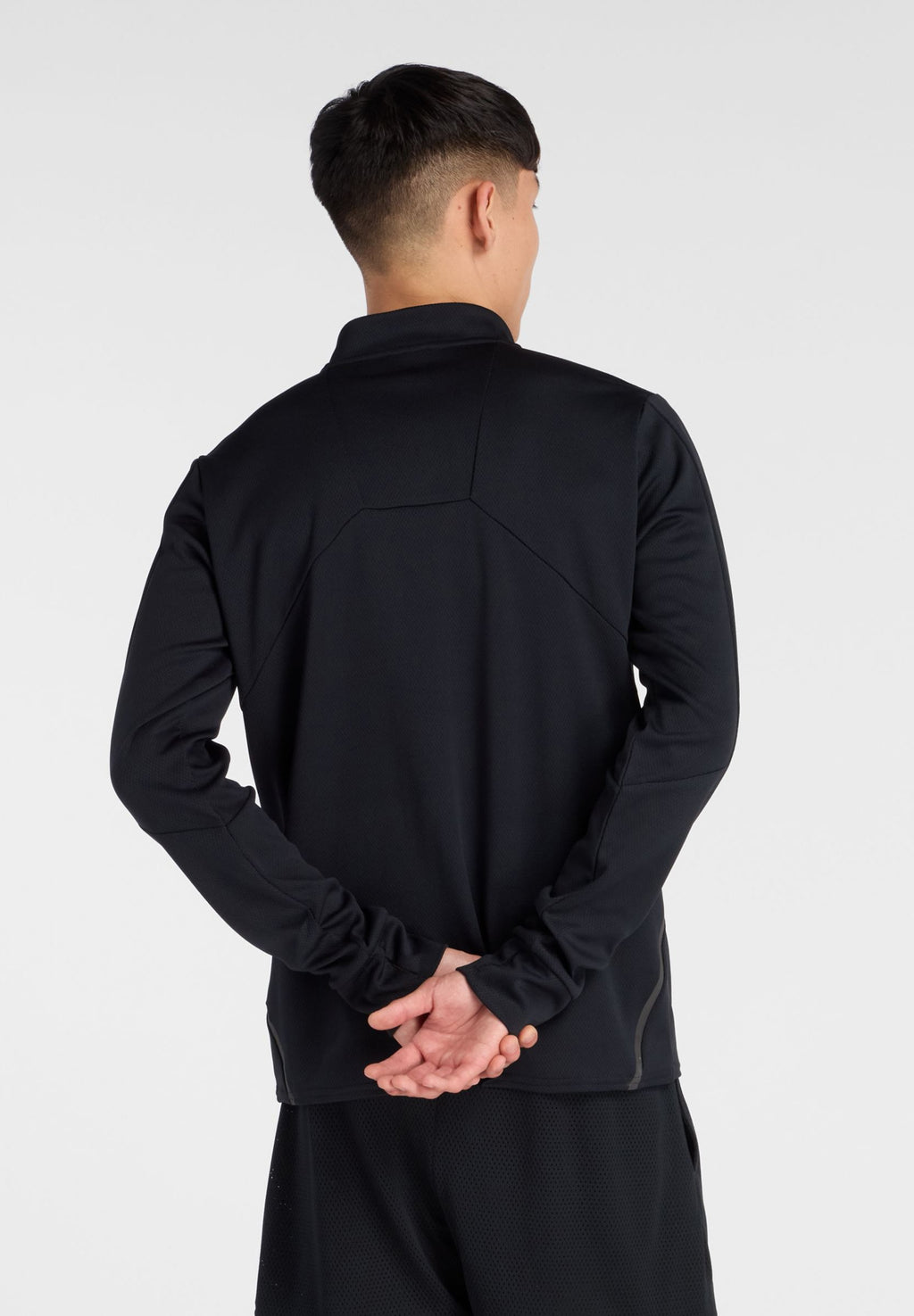 UTILITY ZIP - Long sleeved top - black bk