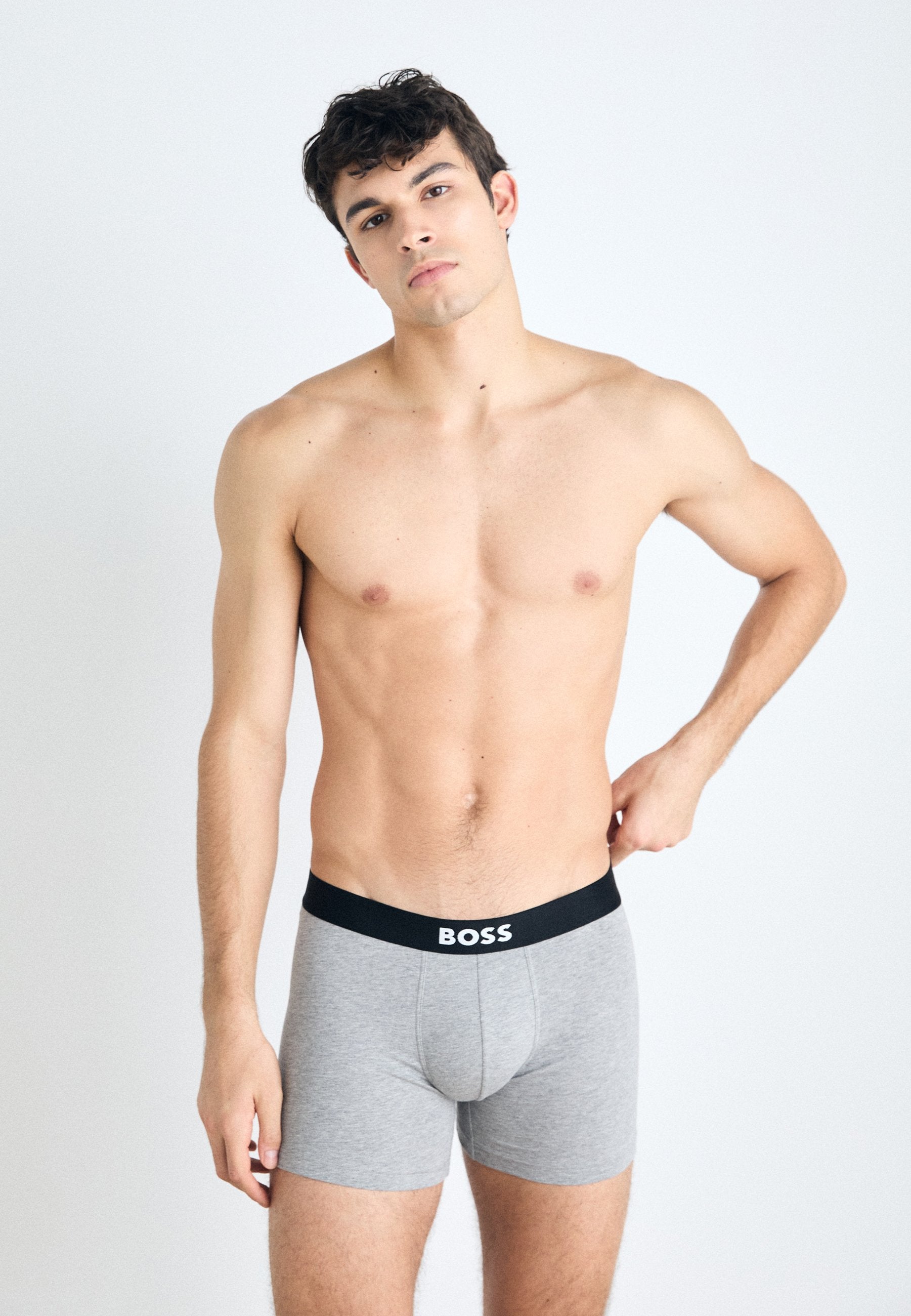 ONE 3 PACK - Boxer briefs - black/grey/white