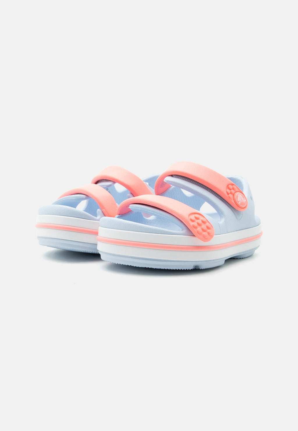 CROCBAND CRUISER  - Pool slides - blue frost/guava