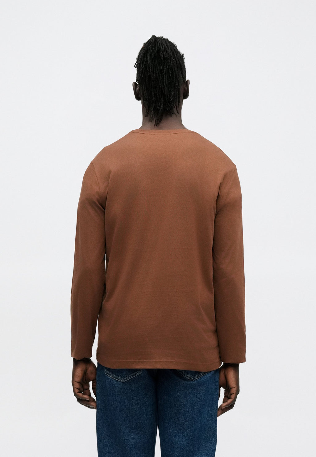 SHIELD - Long sleeved top - mahogany brown