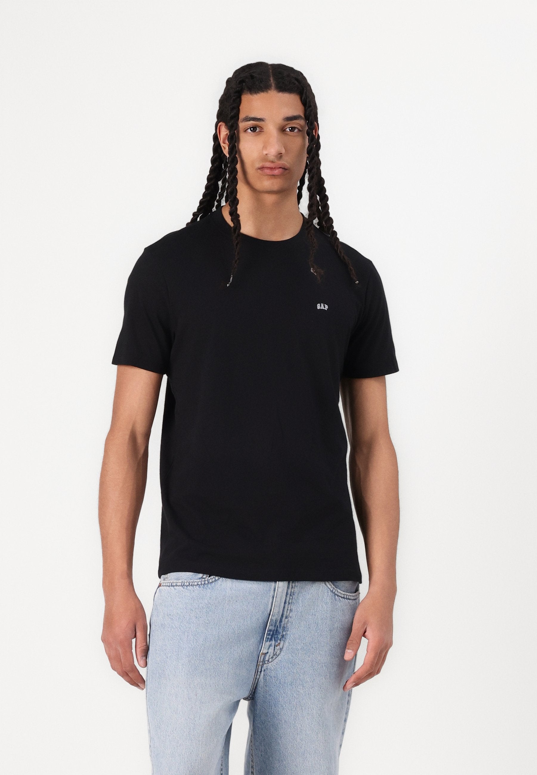 EVERYDAY SOFT MICRO LOGO  - Basic T-shirt - true black