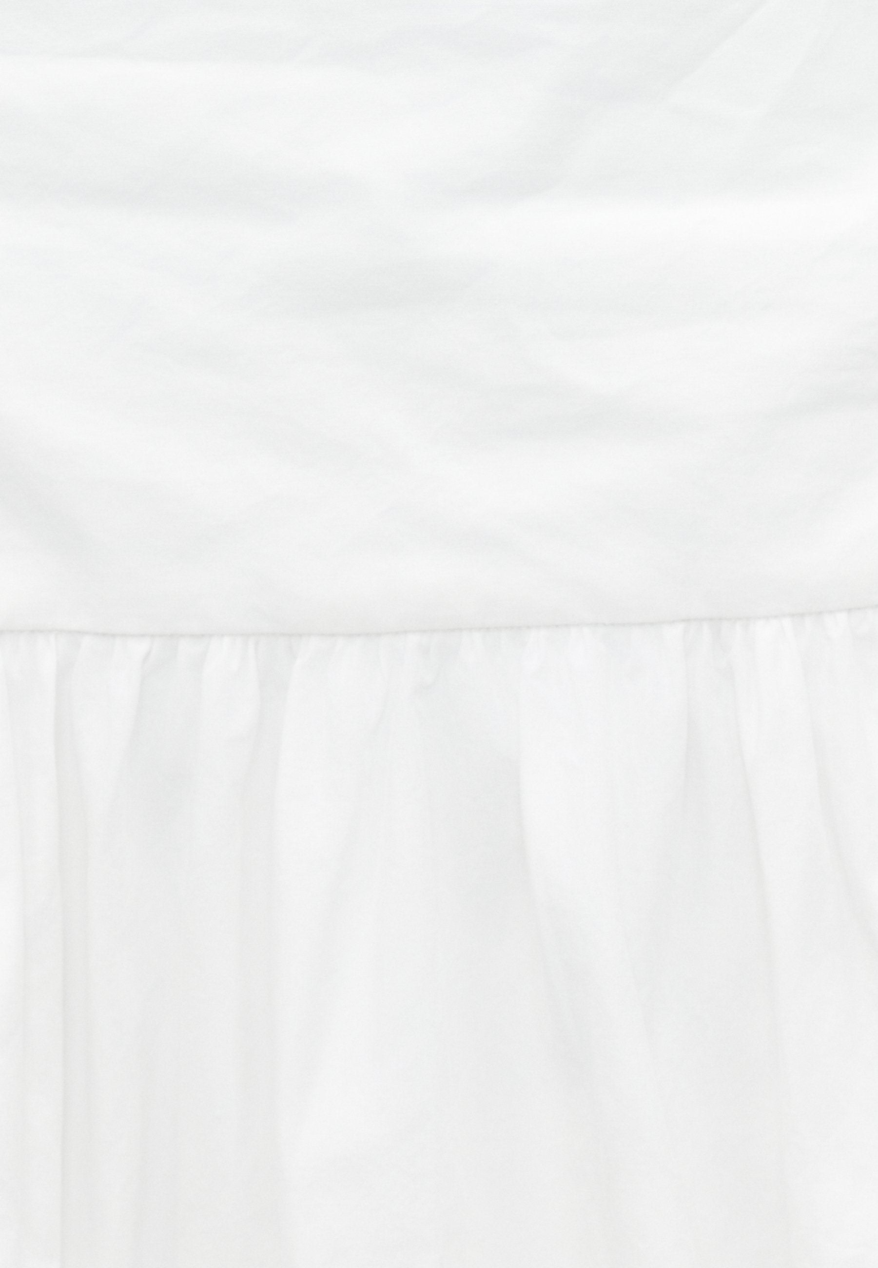 DROPWAIST - Maxi skirt - optic white