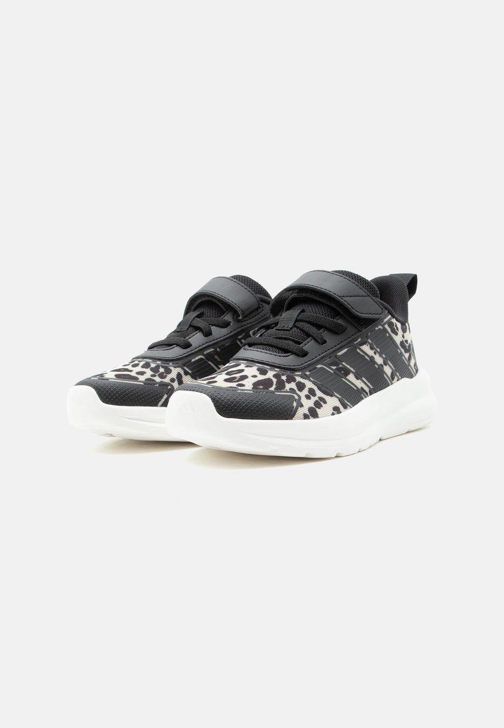 TENSAUR RUN 4.0 UNISEX - Road running shoes - crystal linen/core black/core white