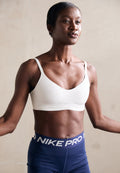 ALATE MINIMALIST BRA - Light support sports bra - white/cool grey