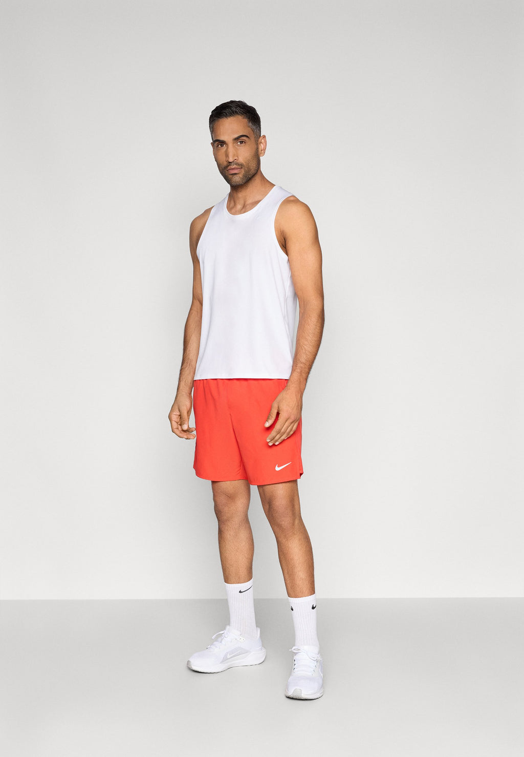 CHALLENGER SHORT - Sports shorts - light crimson/black/reflective silver-coloured