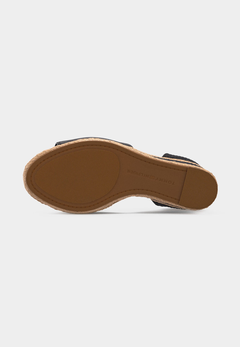 PLATE WEDGE - Platform sandals - black