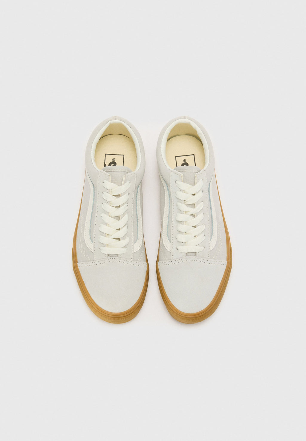 OLD SKOOL UNISEX - Skate shoes - gray/gum
