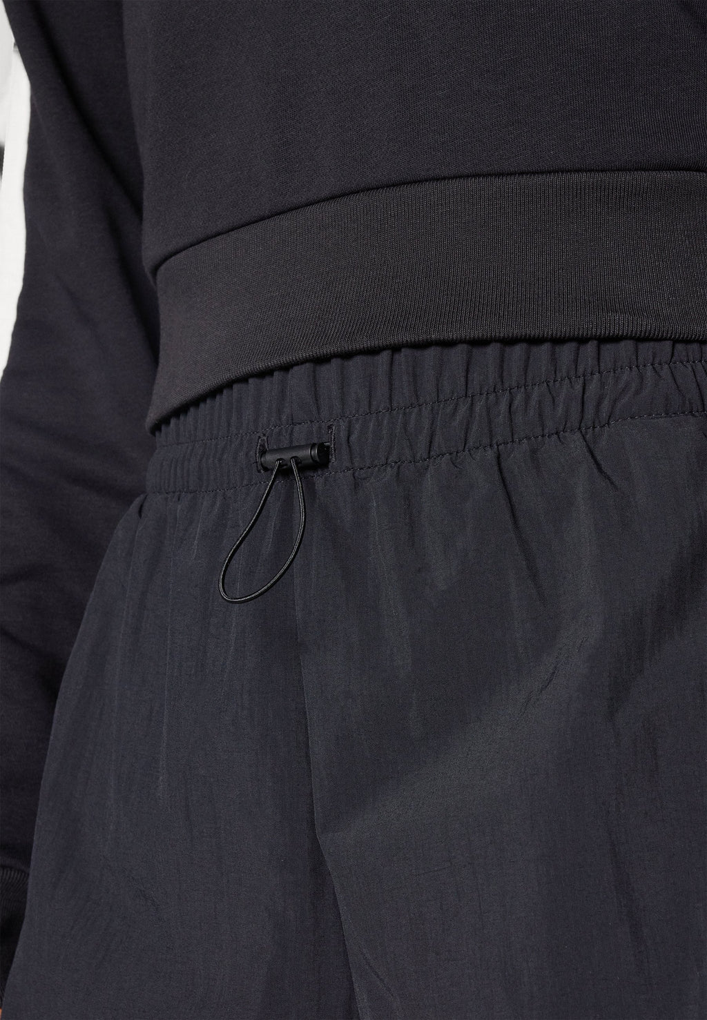 ESSENTIALS 3 STRIPES LIFESTYLE SHORTS - Sports shorts - black/white