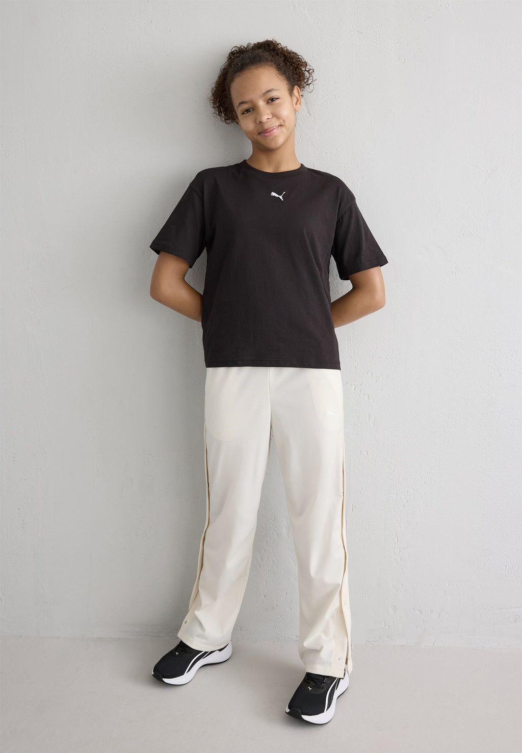 BOL KESİM TİŞÖRT UNISEX - Spor Tişörtü - siyah