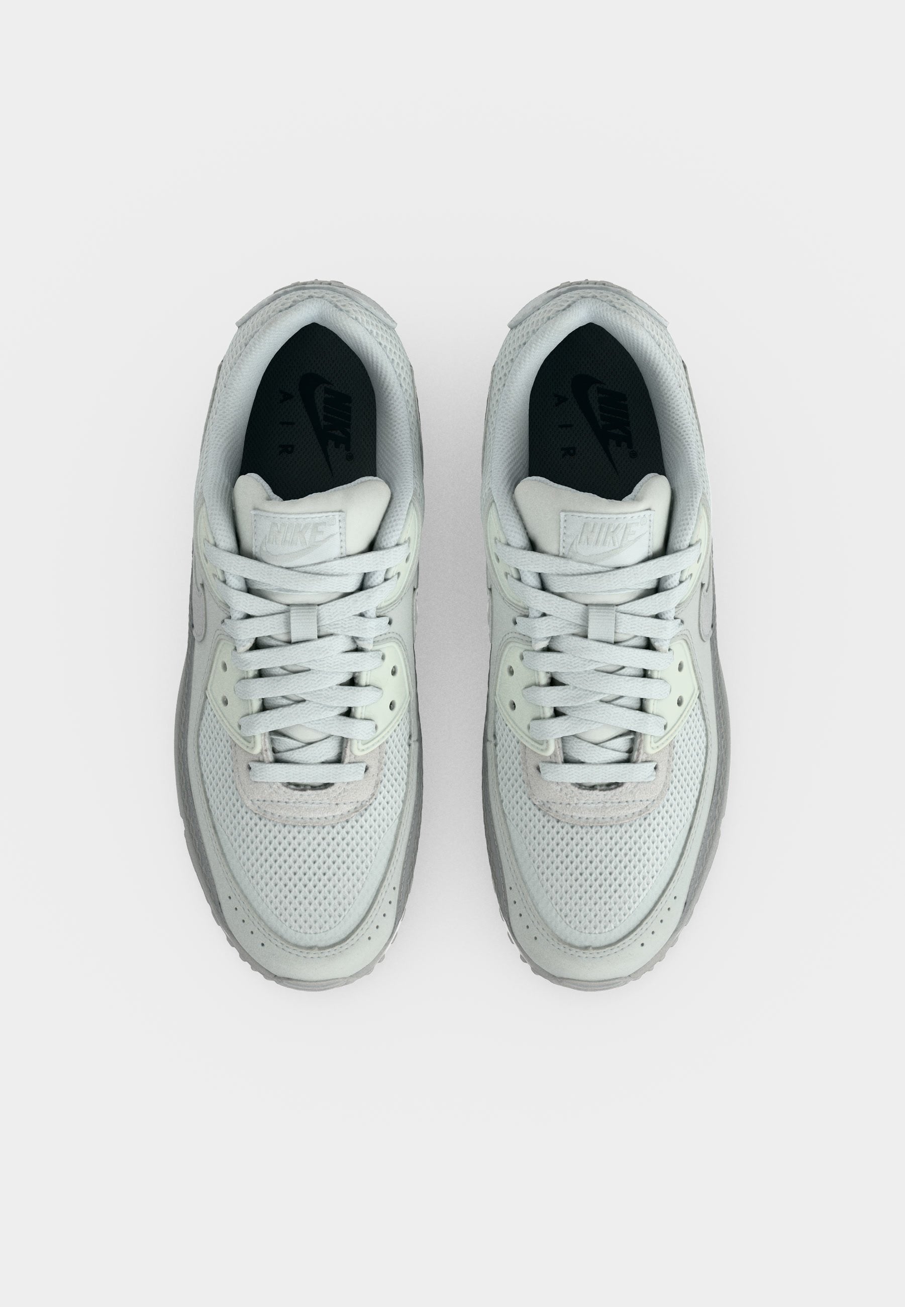 AIR MAX 90 - Baskets - blanc cassé/photon dust/gris brouillard/gris fumé