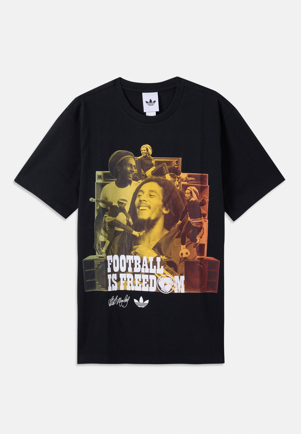 T-SHIRT BOB MARLEY ORIGINAUX - T-shirt imprimé - noir