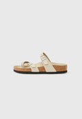 MAYARI LENA AMALFI OYSTER HEXN REGULAR - T-bar sandals - oyster