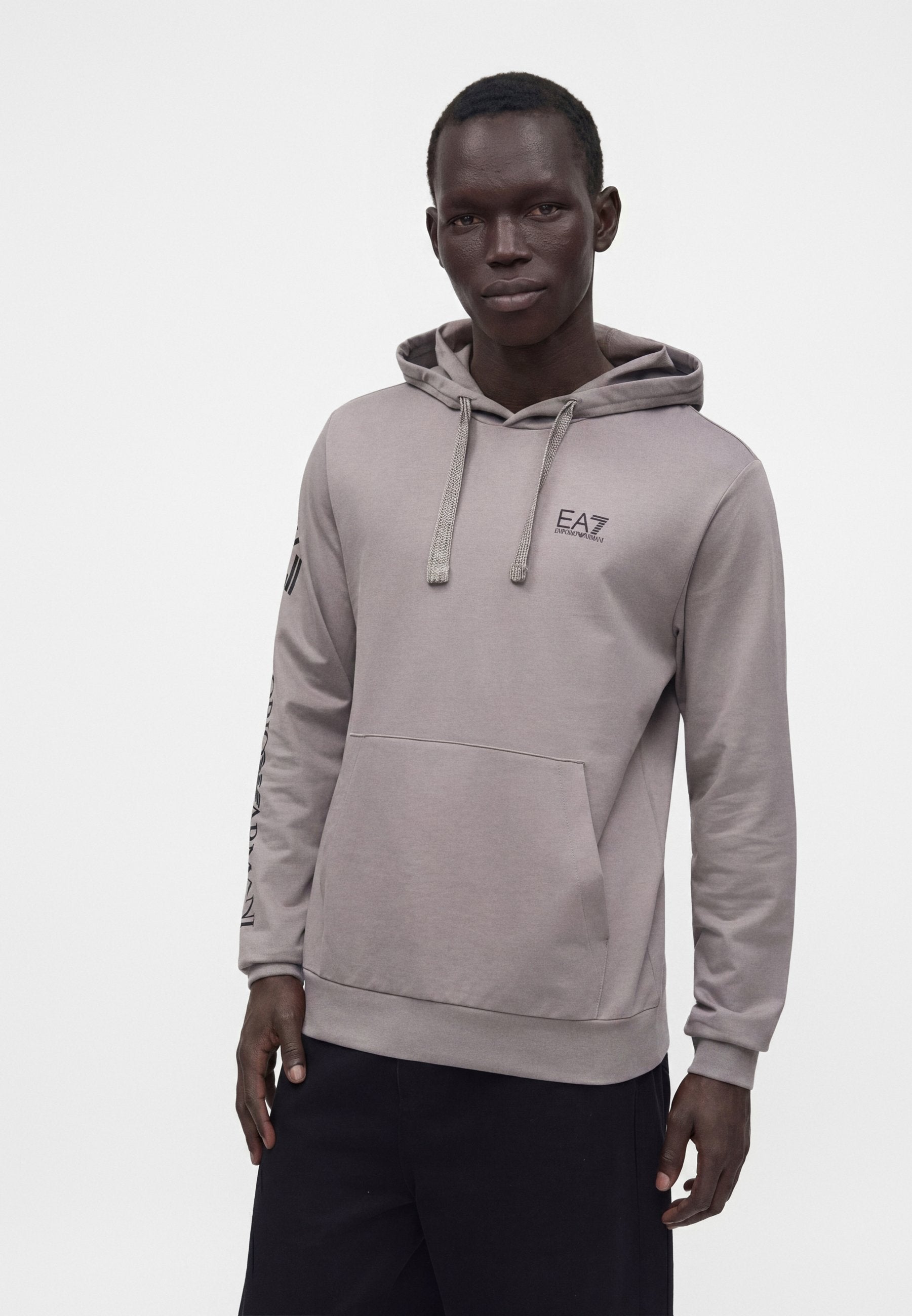 TRAIN SERIES HOODIE EXTENDED LOGO  - Hoodie - cloudburst