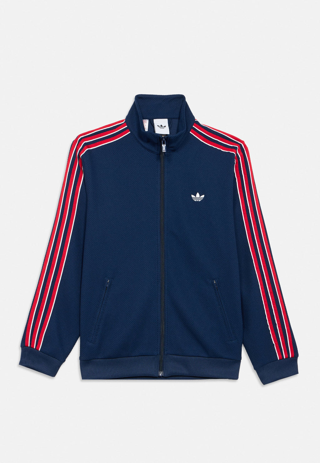 FIREBIRD JUNIOR UNISEX - Zip-up sweatshirt - night indigo/better scarlet/white