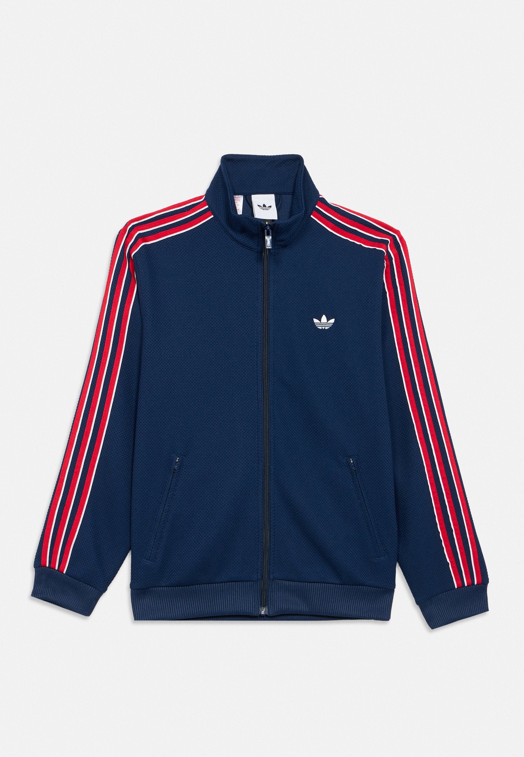 FIREBIRD JUNIOR UNISEX - Zip-up sweatshirt - night indigo/better scarlet/white