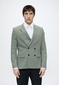 HENRY - Blazer jacket - open green