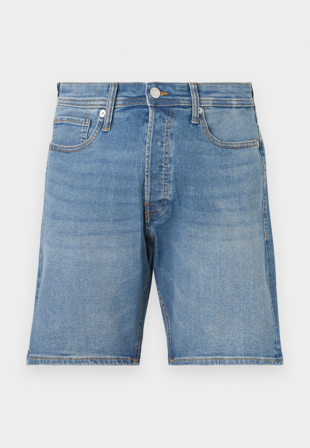 JJIRICK JJORIGINAL - Denim shorts - blue denim
