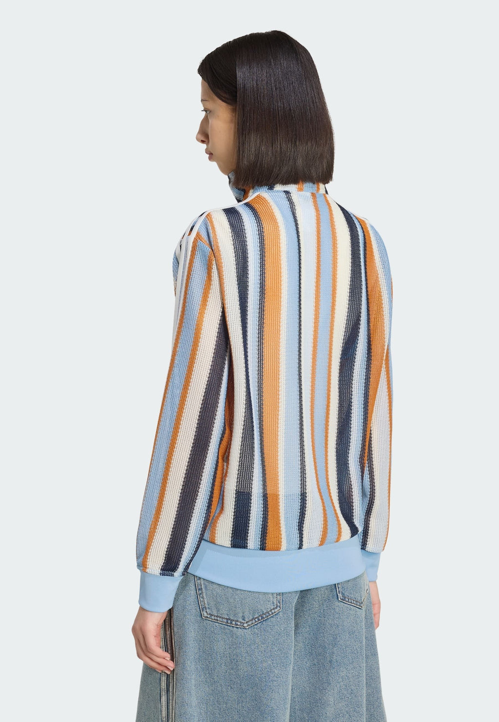 SUMMER GLOW KNITTED FIREBIRD - Gilet - multicolore/bleu cendré