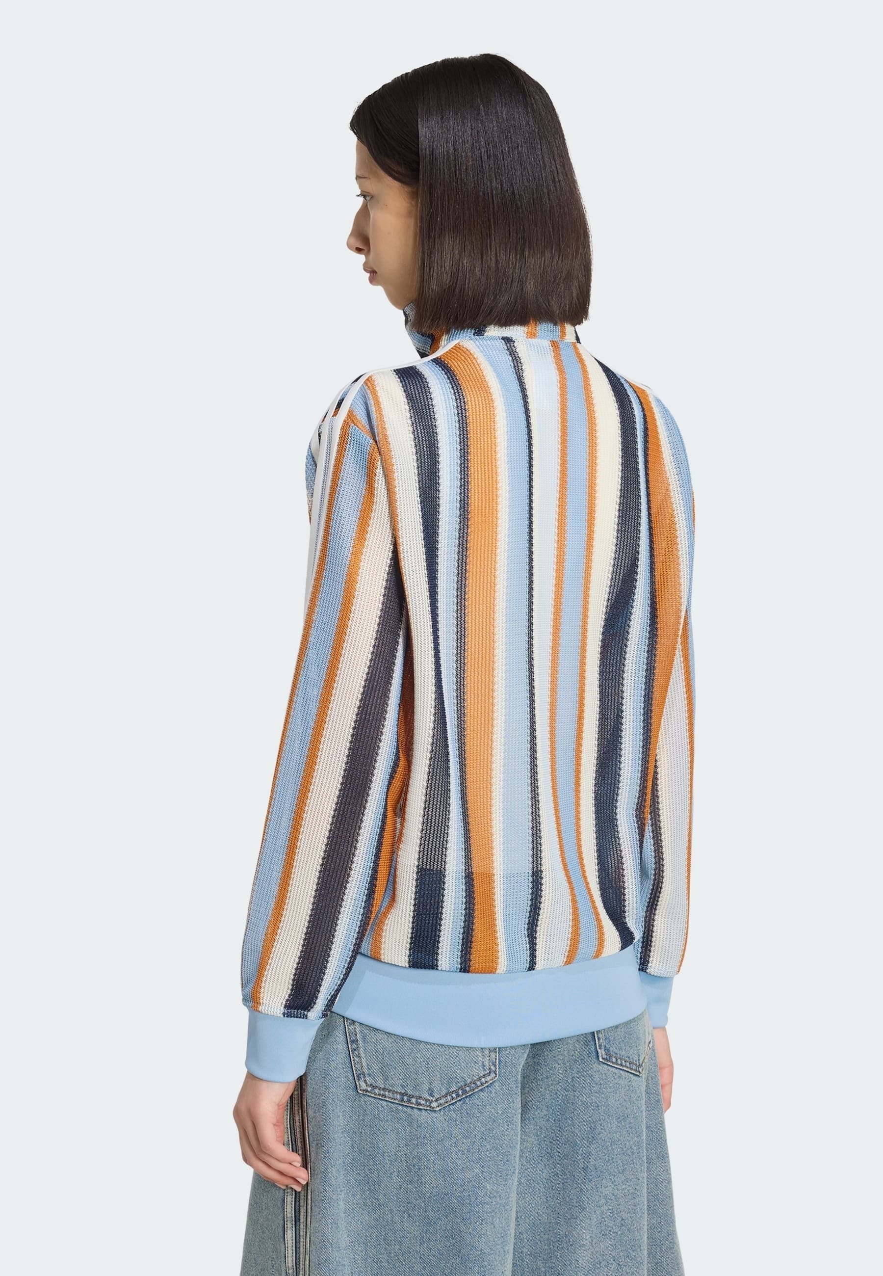 SUMMER GLOW KNITTED FIREBIRD - Gilet - multicolore/bleu cendré