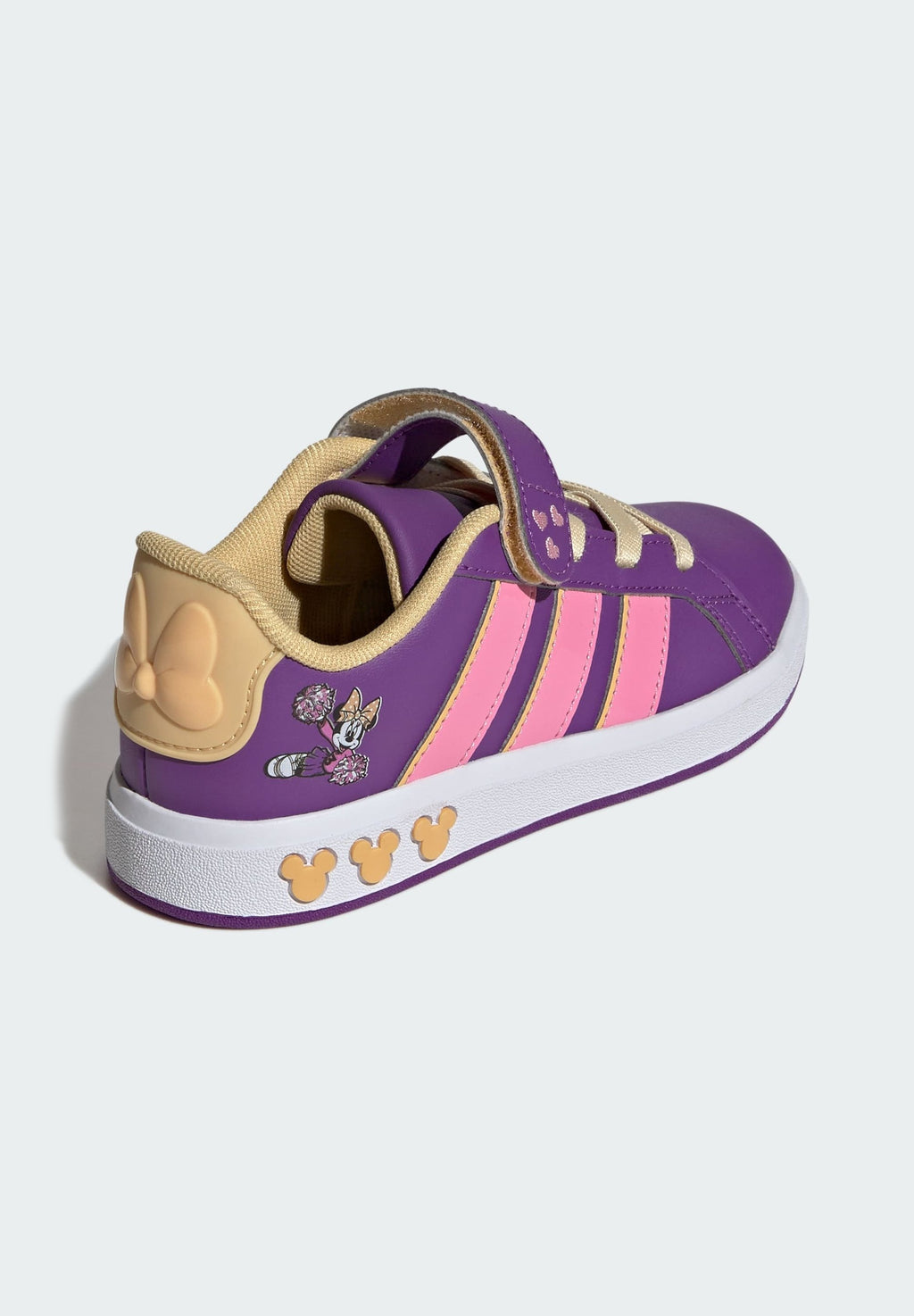 GRAND COURT MINNIE EL K - Walking trainers - active purple/st tropic bloom/ftwr white