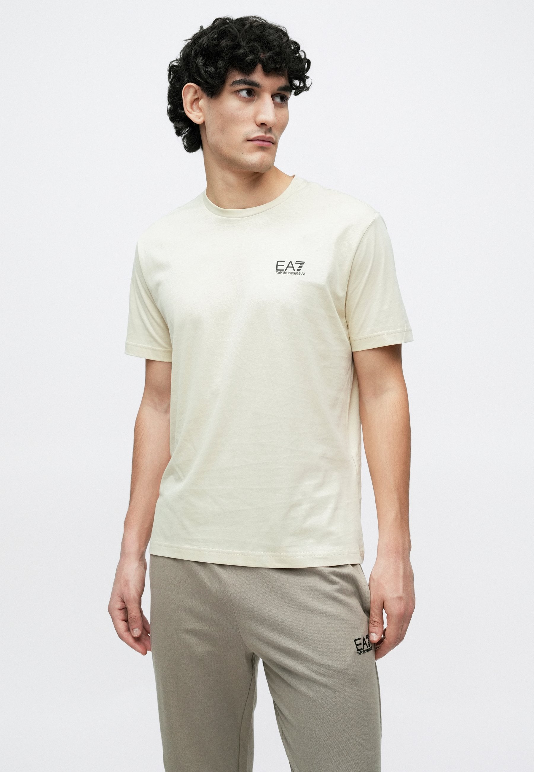 TRAIN LOGO SERIES TEE EXTENDED LOGO  UNISEX - Print T-shirt - fog