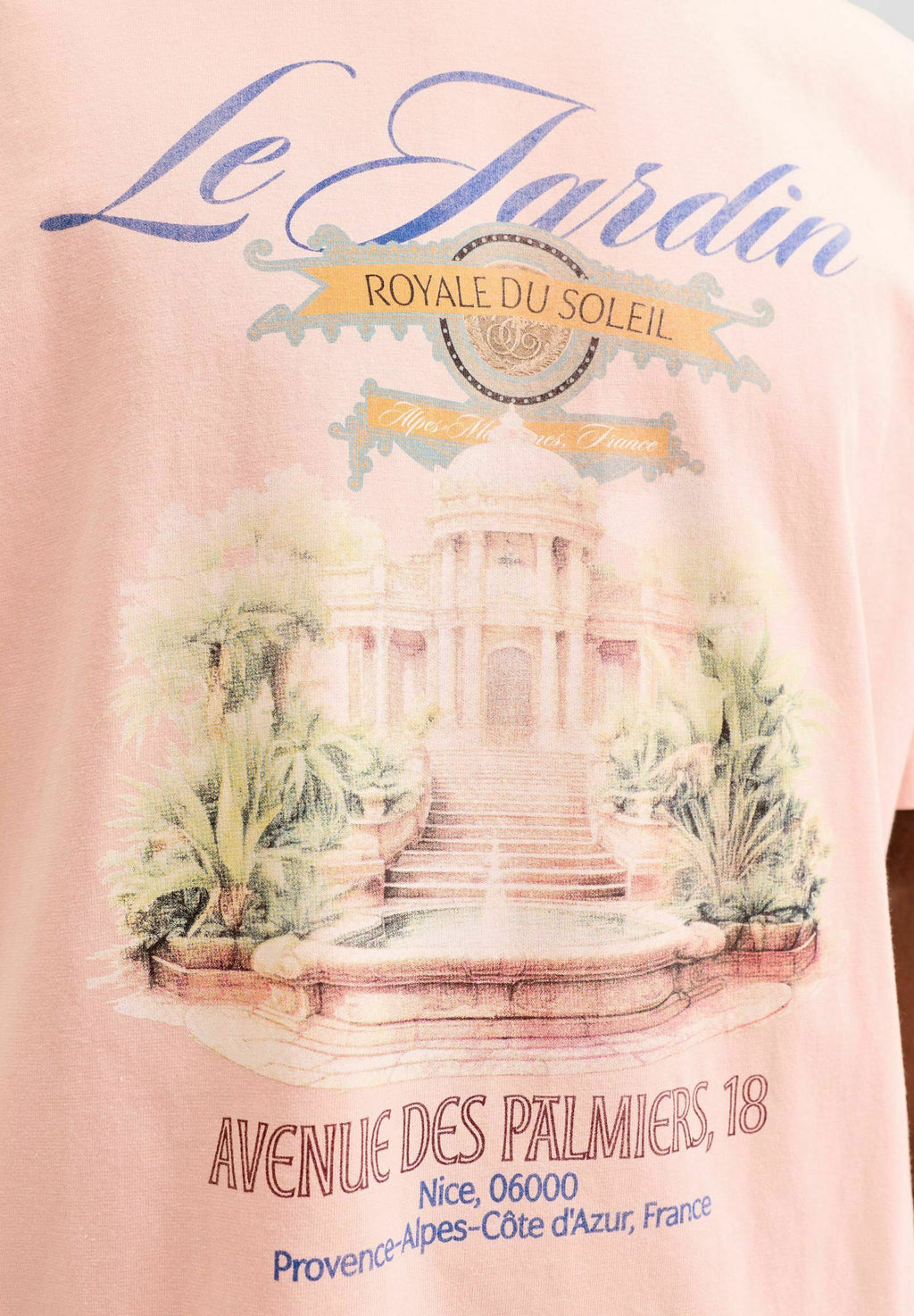 T- - Print T-shirt - peach melba
