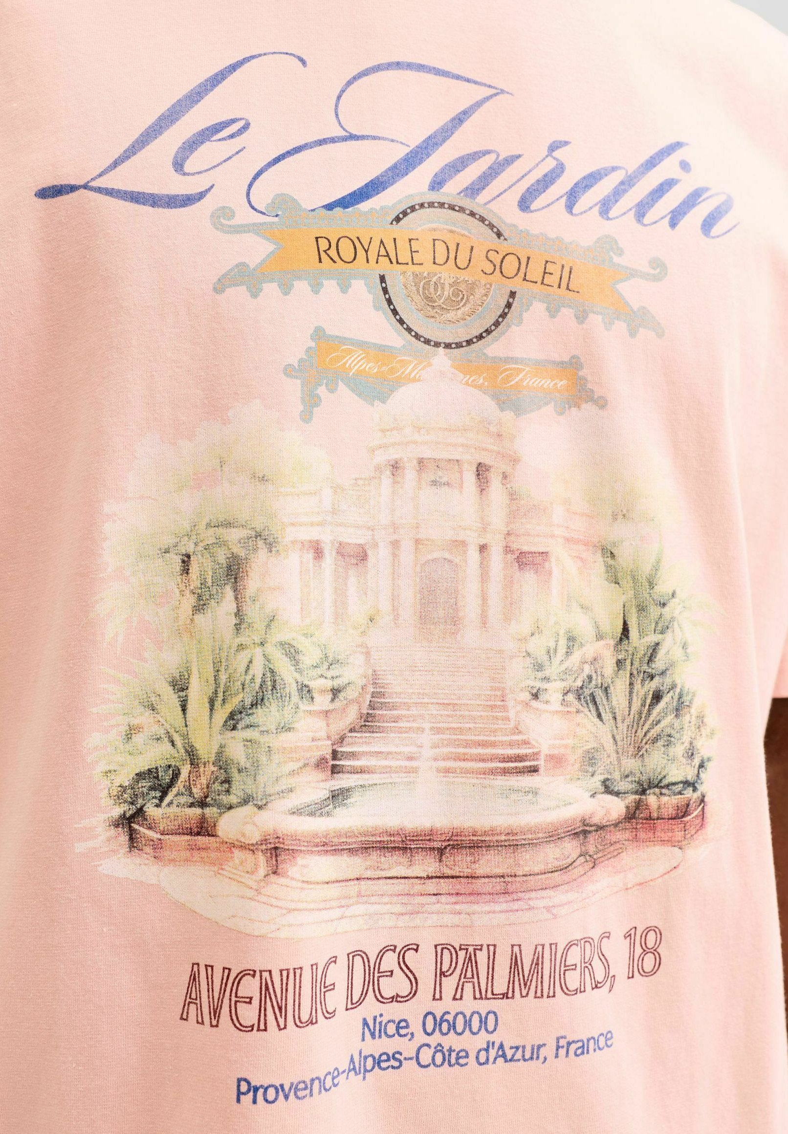 T- - Print T-shirt - peach melba