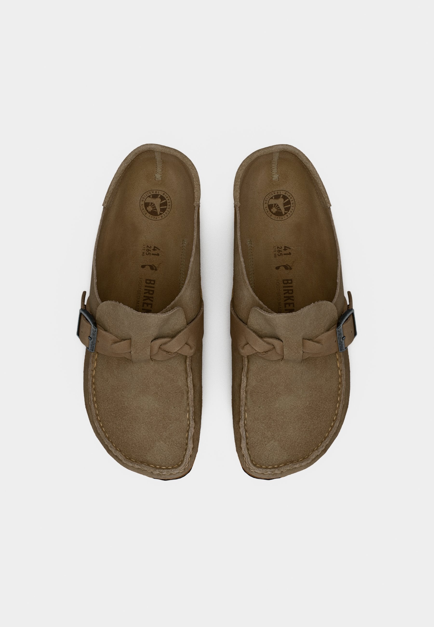 BUCKLEY BRAIDED LEOI/LEVE TAUPES NARROW - Mules - taupe