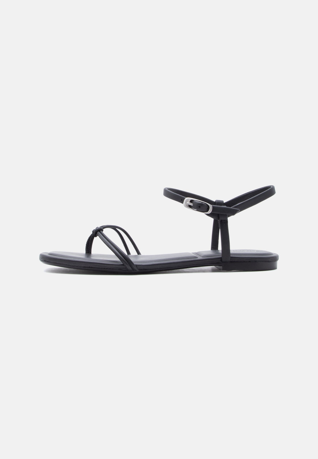 T-bar sandals - triple black
