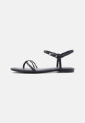 T-bar sandals - triple black