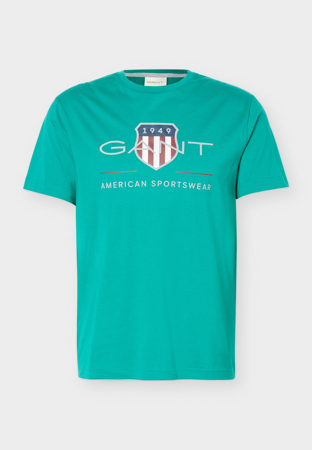 REG ARCHIVE SHIELD SS T-SHIRT - Print T-shirt - teal