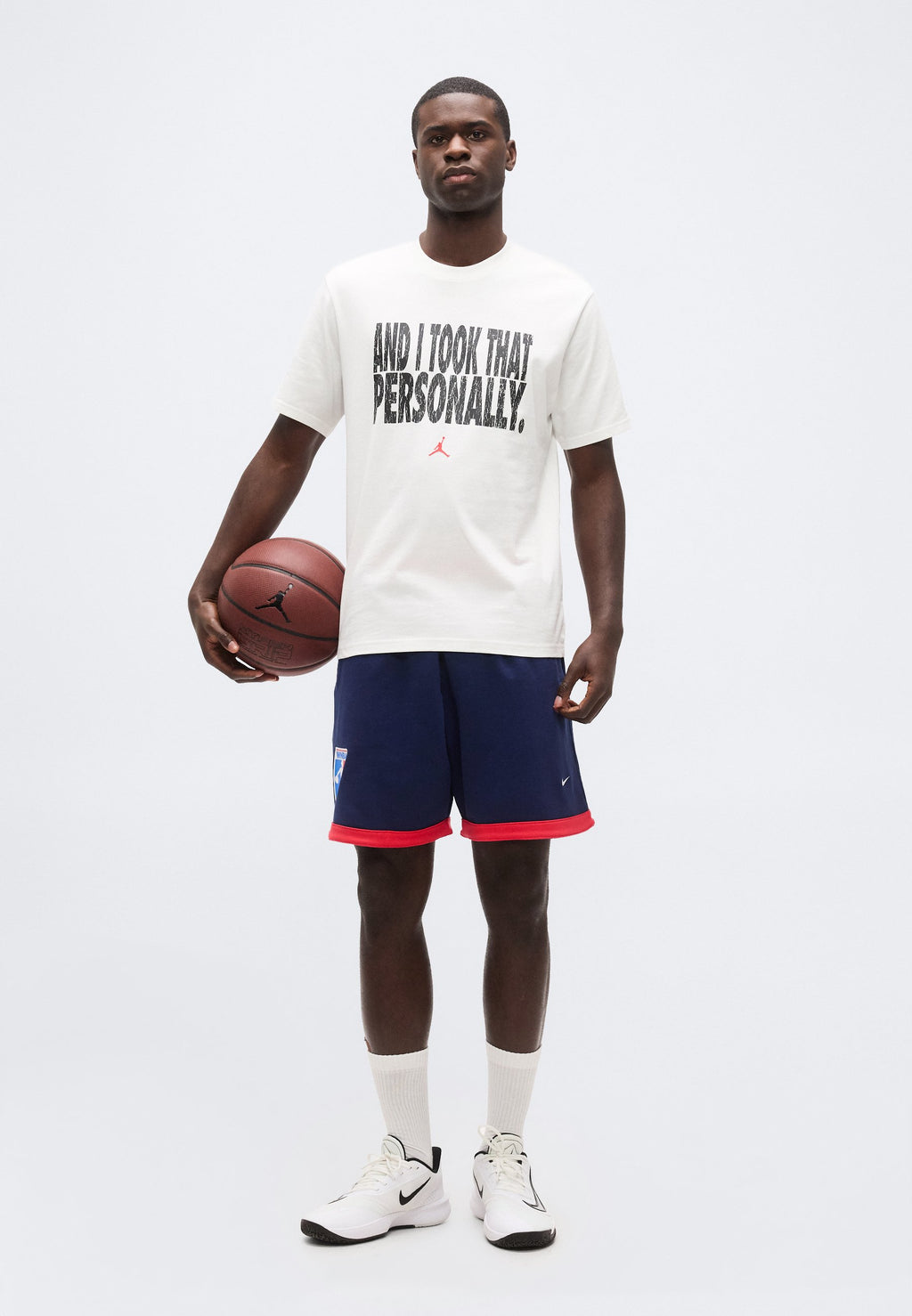 WNBA LEGENDS SHORT UNISEX - Sports shorts - midnight navy/action red/sail/white