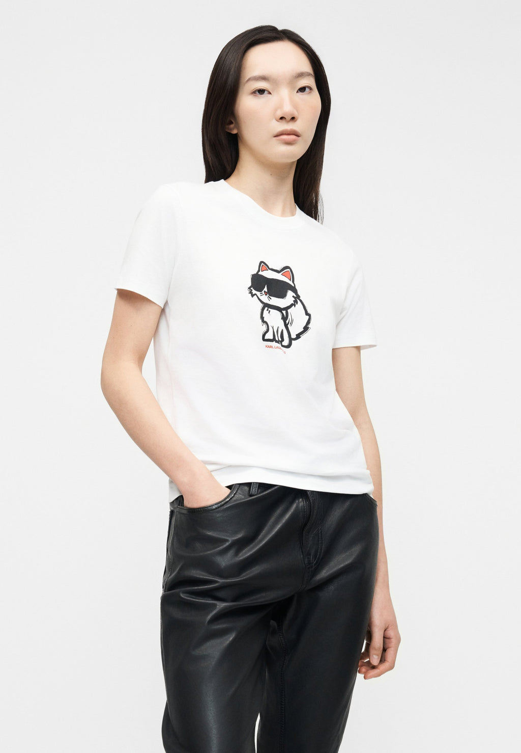IKON CHOUPETTE - Print T-shirt - white