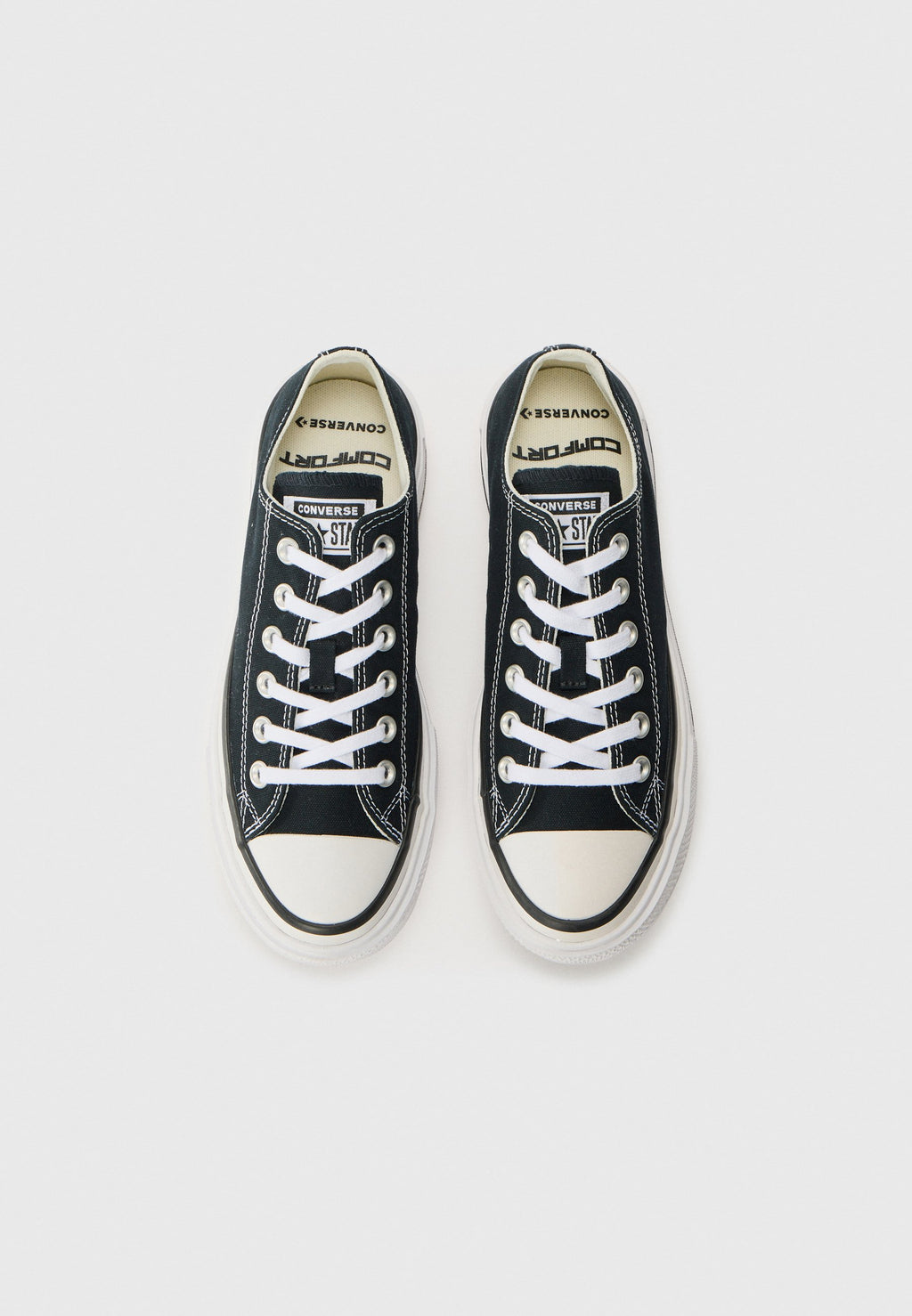 CHUCK TAYLOR ALL STAR LIFT DOUBLE STACK PLATFORM - Trainers - black/white/black