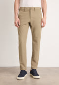 COMMUTER SLIM - Trousers - light pastel green